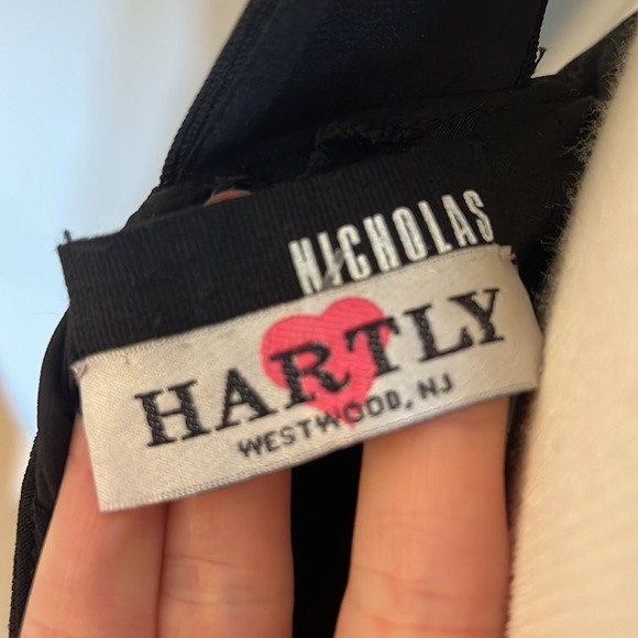 Black vintage formal Nicholas Dress - Picture 3 of 3